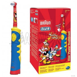 Орал Би электрическая зубная щетка детская Mickey for Kids D10.513