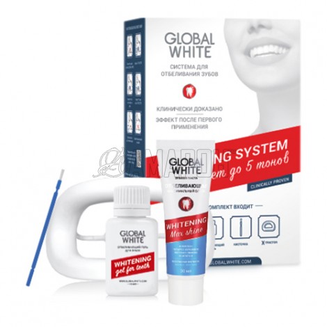 Система для отбеливания зубов на 4 тона Global White
