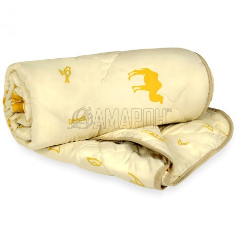 Одеяло с наполнителем из верблюжьей шерсти облегченное 2-спальное (172х205 см)