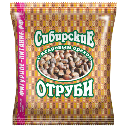 Отруби сибирские пшеничные диетические с кедровым орехом 200 г