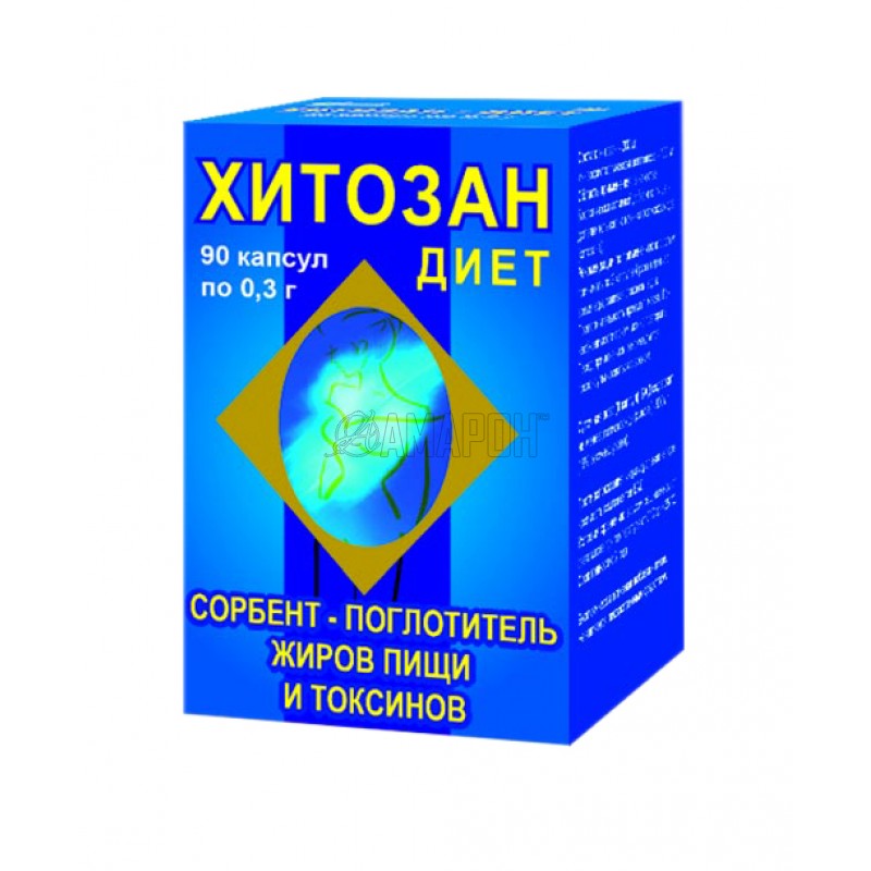 Хитозан-диет капс., 300 мг, №90