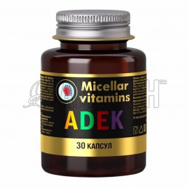 Мицеллированные витамины Adek капс., 600 мг, №30