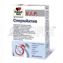 Доппельгерц ВИП СпермАктив, 1020 мг, капс., №30