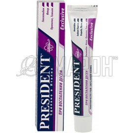Президент Эксклюзив противовоспалительная зубная паста 50 мл
