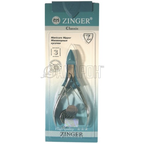 Зингер кусачки маникюрные с ручной заточкой Zinger zo-MC-351-D-SH